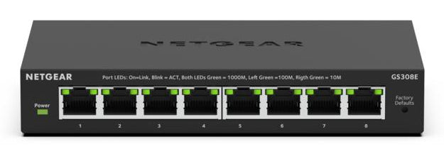 Netgear GS308E Networking