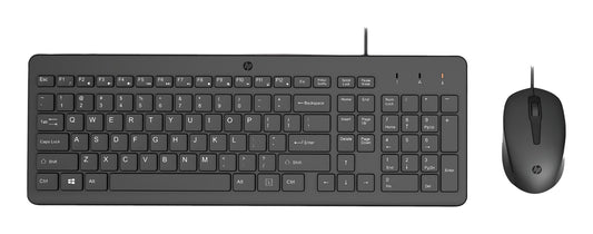 HP 150 Wired Keyboard & Mouse Combo