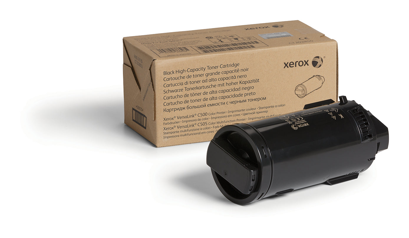 Xerox 106R03876 Black Toner Cartridge (12.1K pages, Xerox VersaLink C 500)