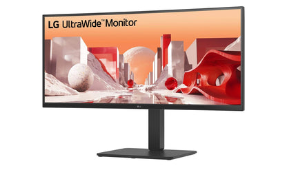 LG 34BA75QE-B 34" UWQHD IPS Curved Monitor