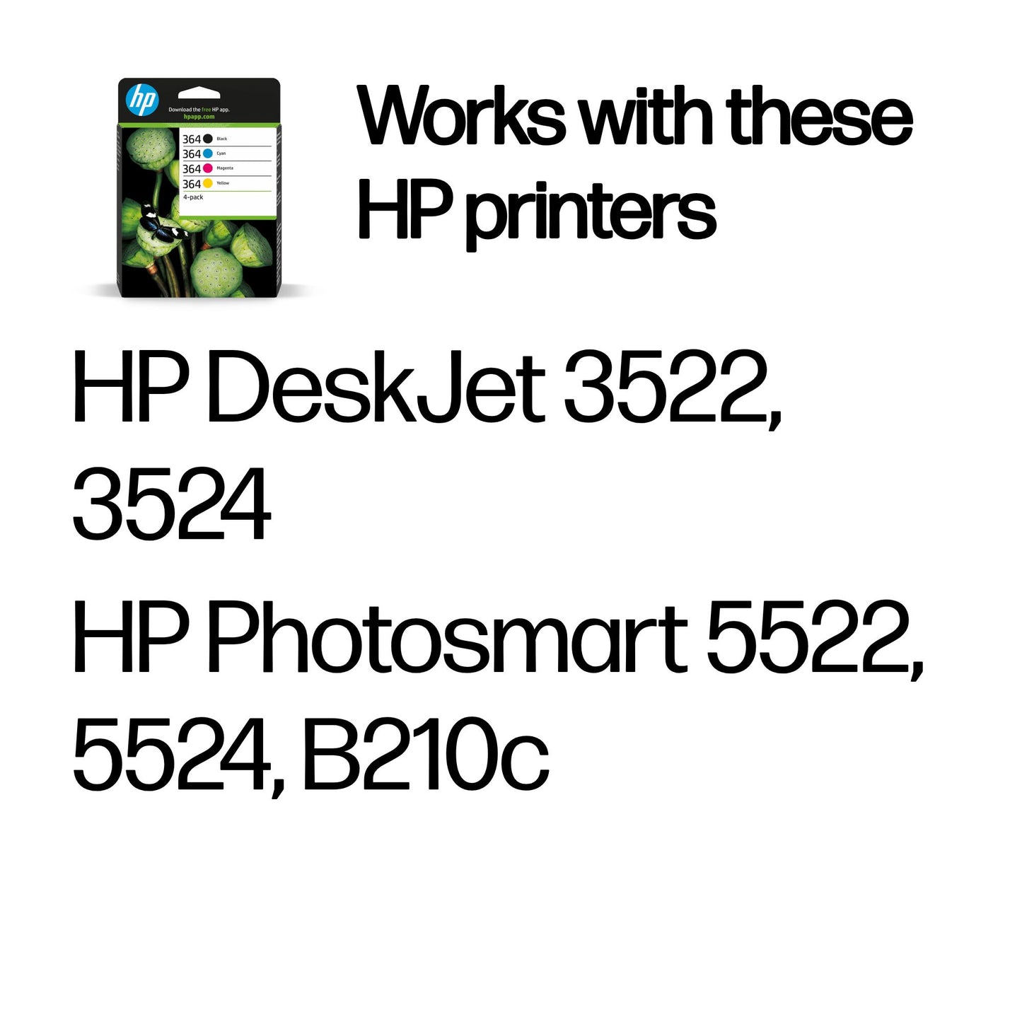 HP N9J73AE/364 Ink Cartridge (300 pages)