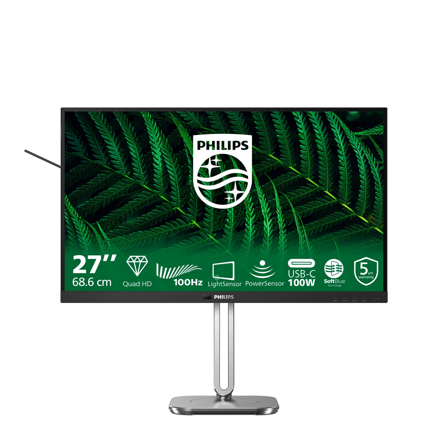 Philips 5000 series 27B2G5601/00 27" QHD IPS 100Hz Monitor