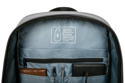 Targus Sagano 39.6 cm (15.6") Backpack Black, Grey Laptop Bag