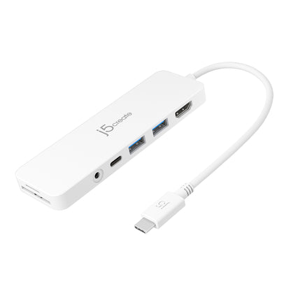 j5create JCD373-N USB-C® Lightweight Docking Station