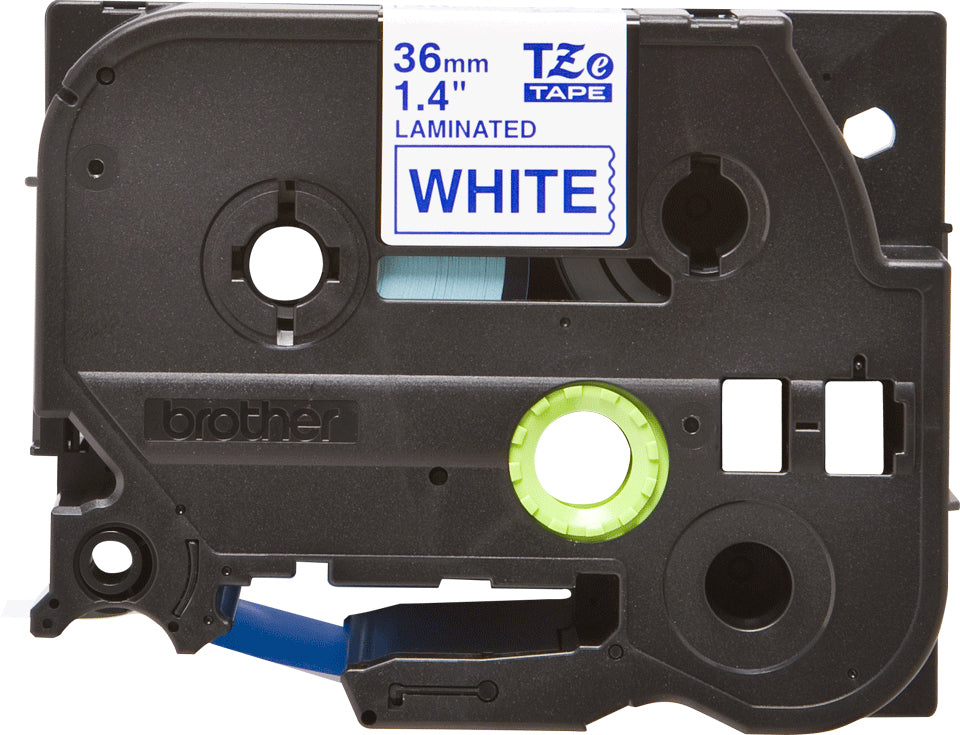 Brother TZE-263 DirectLabel blue on white Laminat 36mm x 8m for Brother P-Touch TZ Labels