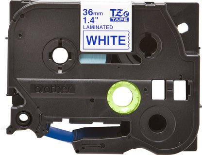 Brother TZE-263 DirectLabel blue on white Laminat 36mm x 8m for Brother P-Touch TZ Labels