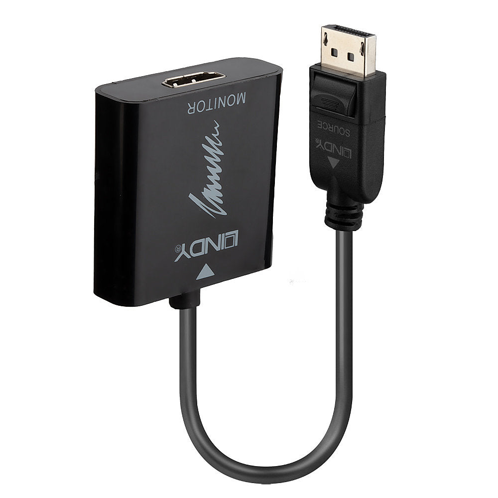 Lindy DisplayPort 1.2 to HDMI 2.0 18G Active Converter Cable