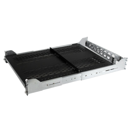 StarTech.com 2U Vented Sliding Server Rack Shelf w/ Cable Management Arm - 27.7 to