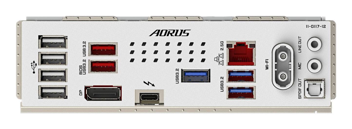 Gigabyte Z890 AORUS ELITE WIFI7 ICE Motherboard - Supports Intel Core Ultra (Series
