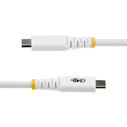 StarTech.com 3m (10ft) USB-C Charging Cable, Durable and Ultra-Flexible, 240W (5A)