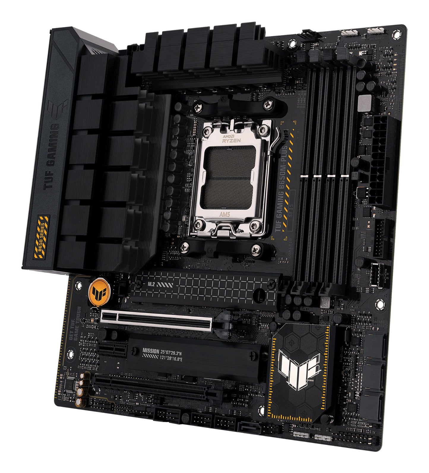 ASUS TUF GAMING B650M-PLUS WIFI AMD B650 Socket AM5 micro ATX Motherboard