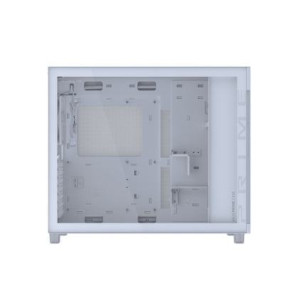 ASUS PRIME AP303 TG White Midi Tower PC Case