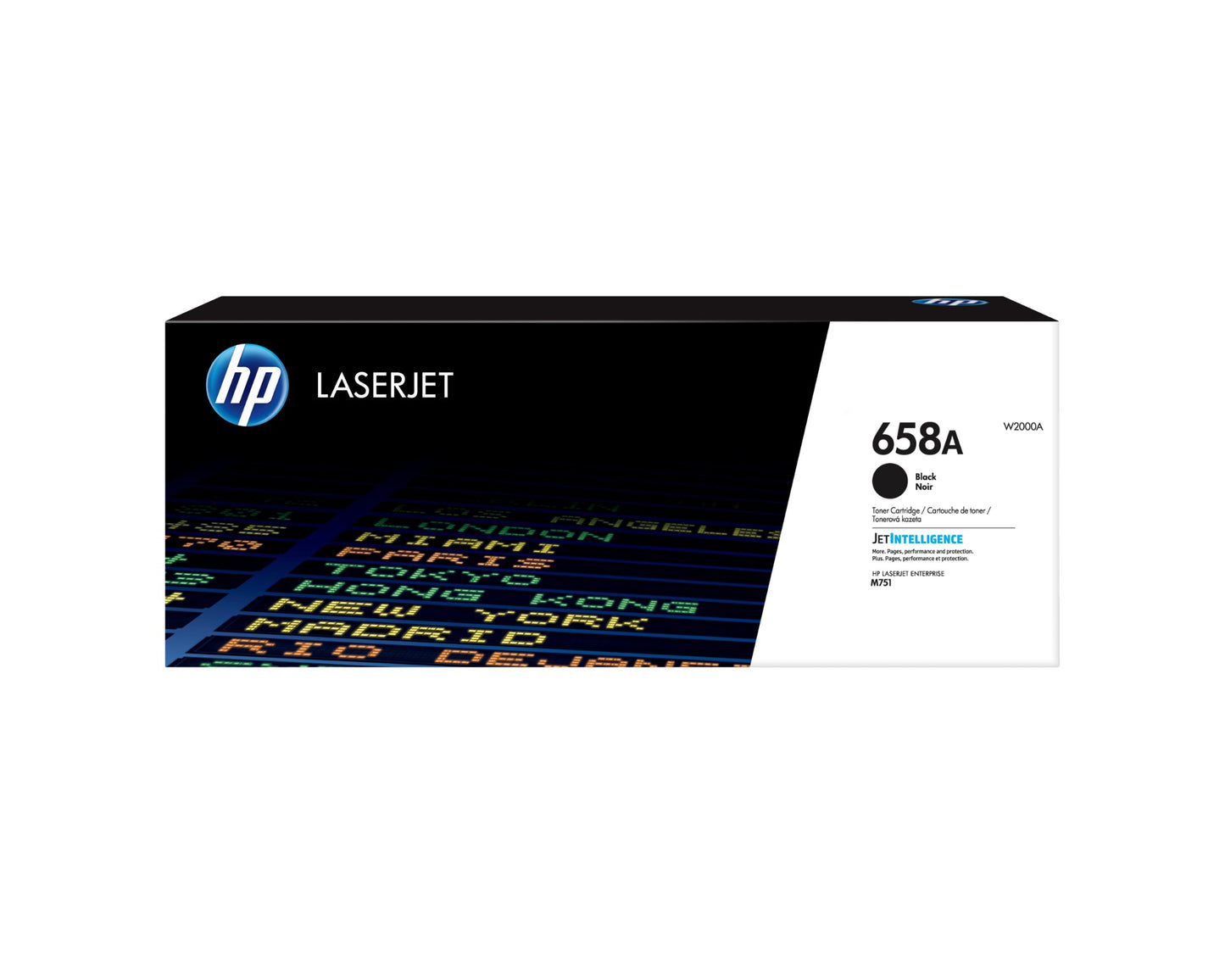 HP W2000A/658A Black Toner Cartridge (7K pages, HP M 751)