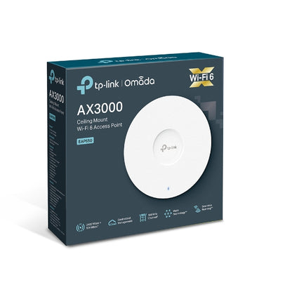 TP-LINK Omada AX3000 Ceiling Mount WiFi 6 Access Point WiFi 6 Networking