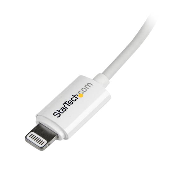 StarTech.com 2 m (6 ft.) USB to Lightning Cable - Long iPhone / iPad / iPod Charger (White)