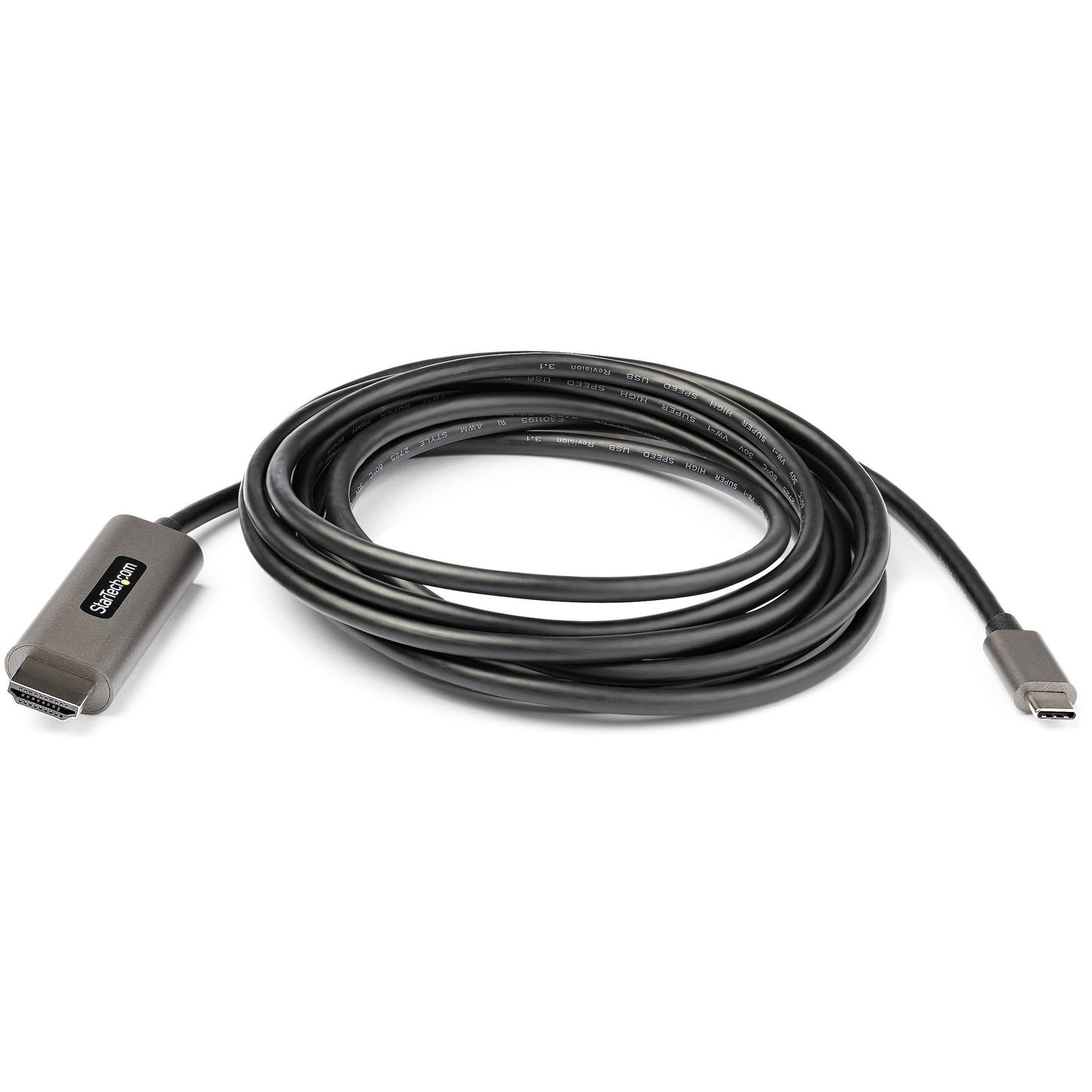 StarTech.com 10ft (3m) USB C to HDMI Cable 4K 60Hz w/HDR10 - Ultra HD USB Type-C to