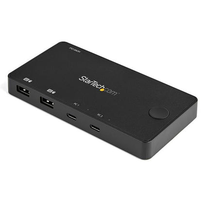 StarTech.com 2 Port USB C KVM Switch - 4K 60Hz HDMI - Compact Dual Port UHD USB Type