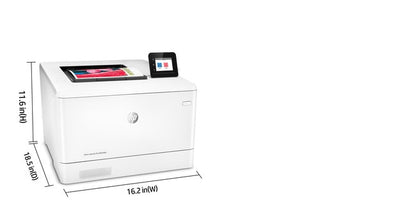 HP Color LaserJet Pro M454dw, Print, Front-facing USB printing; Two-sided printing Printer