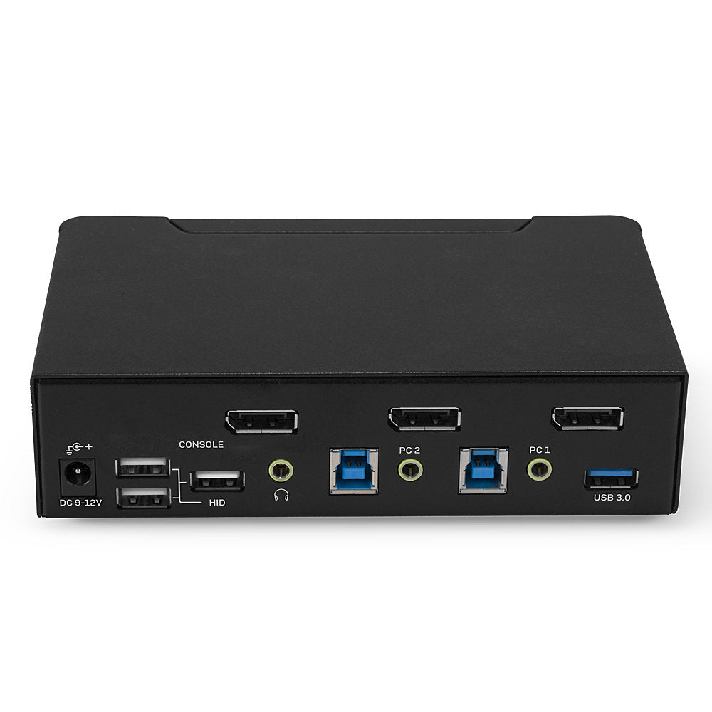 Lindy 2 Port DisplayPort 1.4, USB 3.0 and Audio KVM Switch
