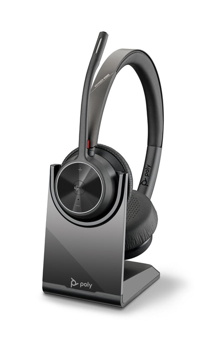 HP Poly Voyager 4320-M Microsoft Teams Certified Headset +BT700 dongle +Charging