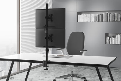 Neomounts FPMA-D550DVBLACK Monitor arm 10-32" - vertical installation