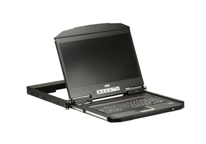 ATEN CL3100NX-ATA-EE rack console 47 cm (18.5") 1366 x 768 pixels Metal, Plastic