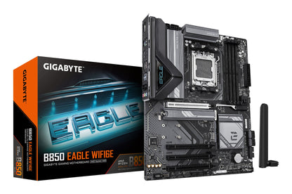Gigabyte B850 EAGLE WIFI6E Motherboard - AMD Ryzen 9000 Series CPUs, 8+2+2 Phases