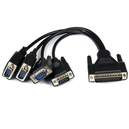 StarTech.com 4 Port PCI Express PCIe Serial Combo Card - 2 x RS232 2 x RS422 / RS485 Hub