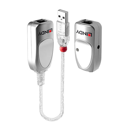 Lindy 50m USB 1.1 Cat.6 Extender Hub