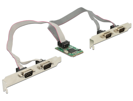 DeLOCK 95243 interface cards/adapter Internal Serial Hub