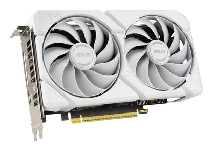 ASUS Dual Radeon RX 9060 XT 16GB GDDR6 Graphics Card (White)