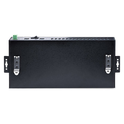 StarTech.com 16-Port Industrial USB 3.0 Hub 5Gbps, Metal, DIN/Surface/Rack