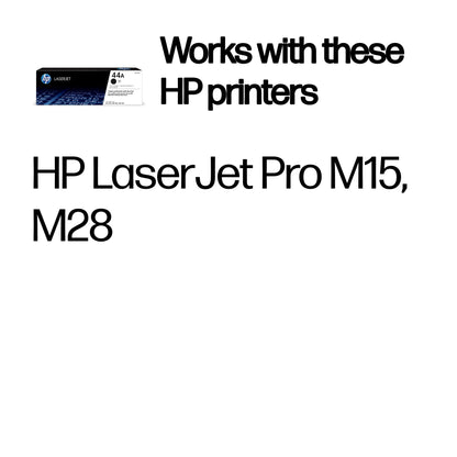 HP CF244A/44A Toner Cartridge (1K pages, HP Pro M 14)