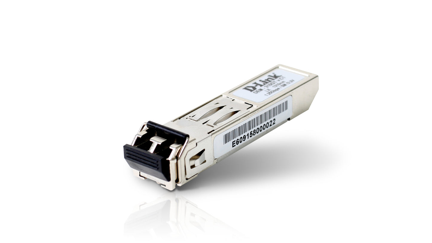 D-Link 1-port Mini-GBIC SFP to 1000BaseLX, 10km for all Networking