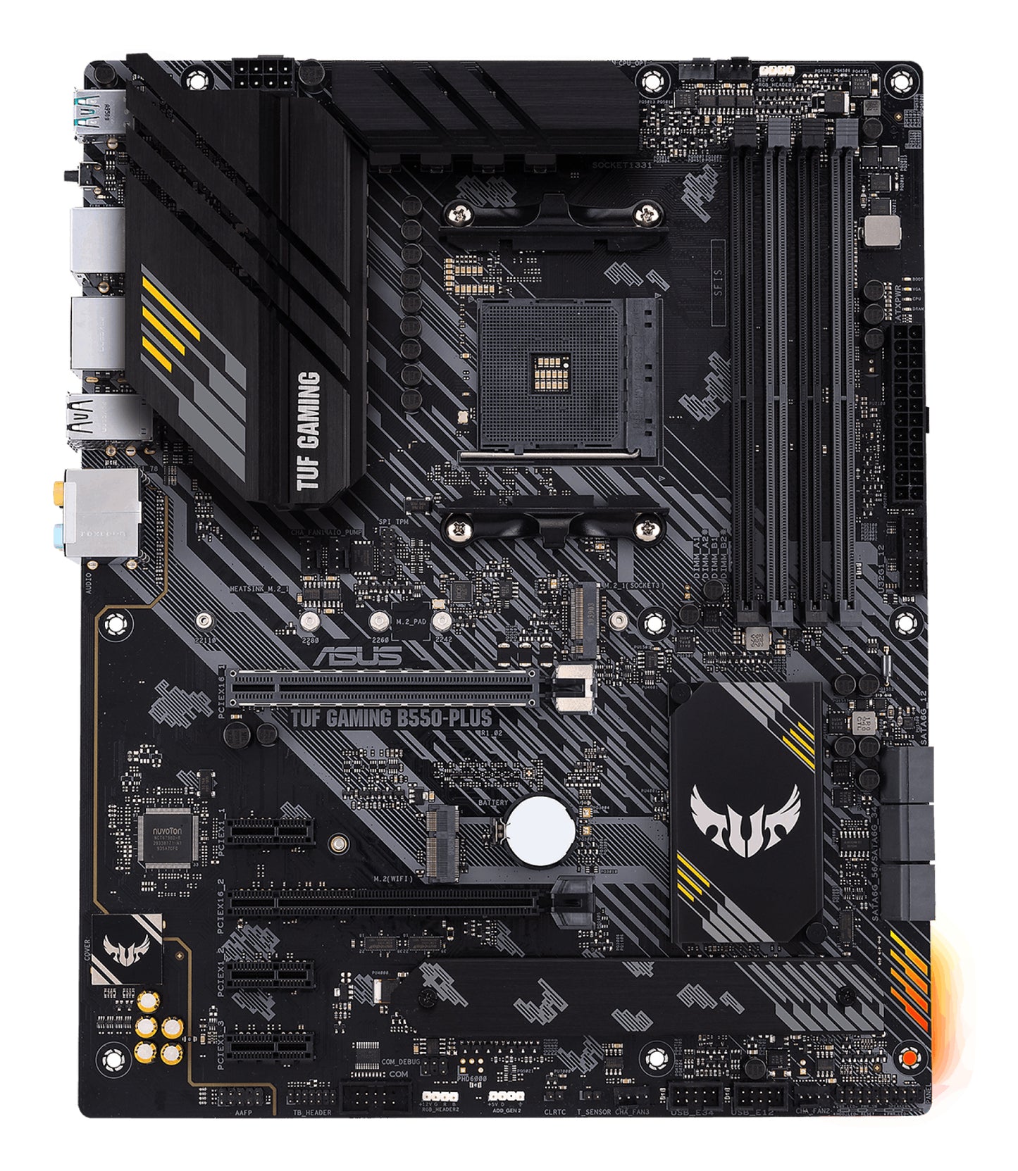 ASUS TUF Gaming B550-PLUS AMD B550 Socket AM4 ATX Motherboard