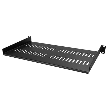StarTech.com 1U Server Rack Shelf - Universal Vented Rack Mount Cantilever Tray for (HELFV1U)