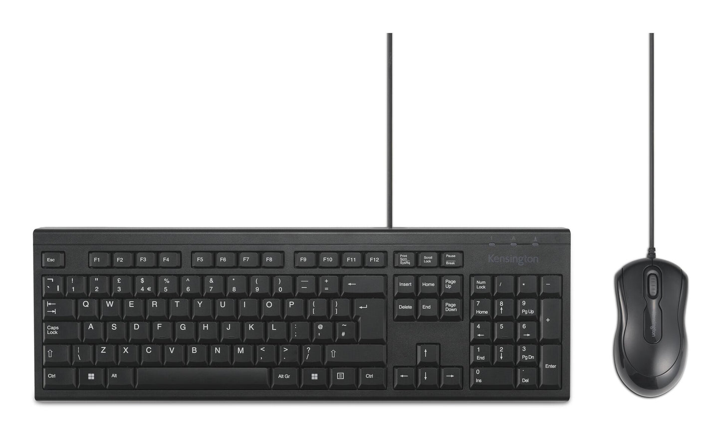 Kensington KM100 EQ Wired Keyboard & Mouse Combo