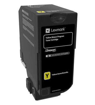 Lexmark 74C20Y0 Yellow Toner Cartridge (3K pages)