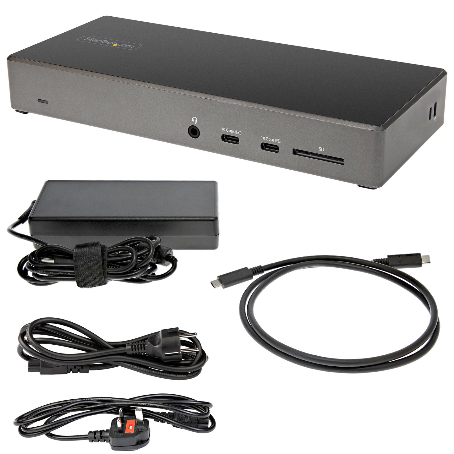 StarTech.com Monitor Power Delivery USB-C Docking Station 100W