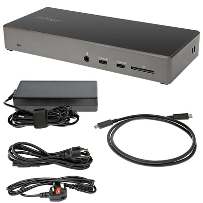 StarTech.com Monitor Power Delivery USB-C Docking Station 100W