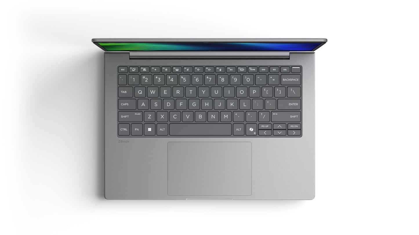 HP ZBook 8 G2i 14 inch Mobile Workstation PC - Data Science Copilot+ PC 14" Core Ultra 7 356H 32GB 1TB SSD Laptop