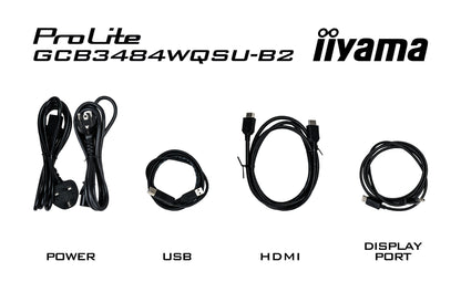 iiyama G-MASTER GCB3484WQSU-B2 34" UWQHD VA 200Hz Curved Monitor