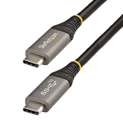 StarTech.com 1.6ft (50cm) USB-C Cable, USB 10Gbps, 100W (5A) Power Delivery, 8K 60Hz