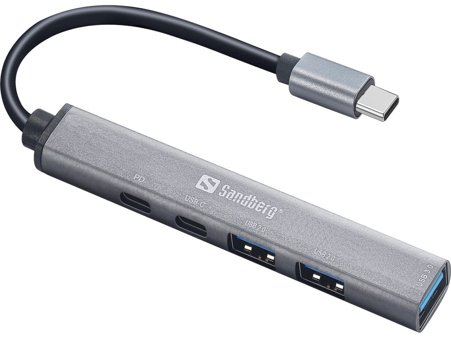 Sandberg USB-C to 3xUSB-A+2xUSB-C SAVER Hub