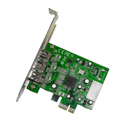StarTech.com 3 Port 2b 1a 1394 PCI Express FireWire Card Adapter Hub