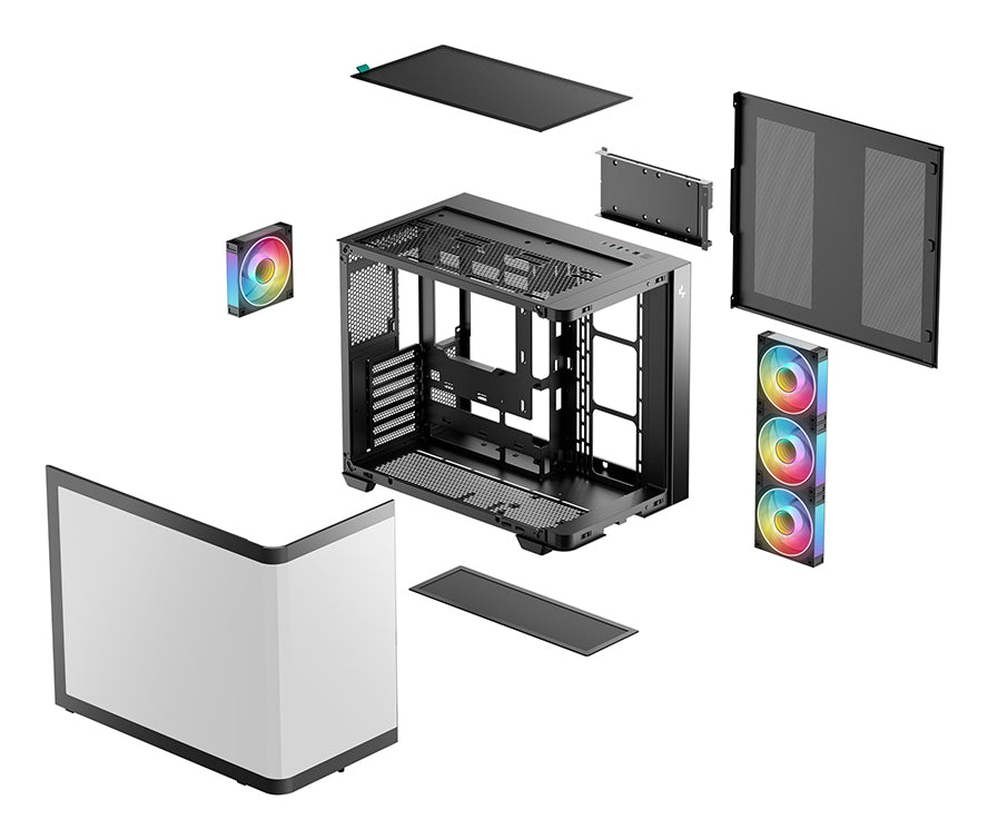 DeepCool CG530U 4F Tower Black PC Case