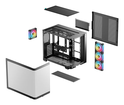 DeepCool CG530U 4F Tower Black PC Case
