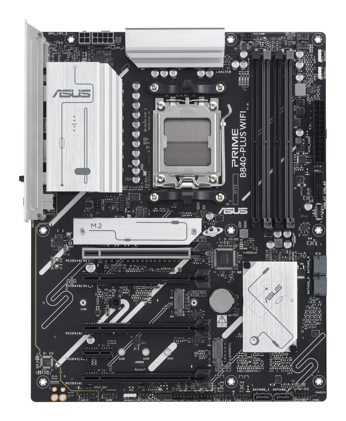ASUS PRIME B840-PLUS WIFI AMD B840 Socket AM5 ATX Motherboard