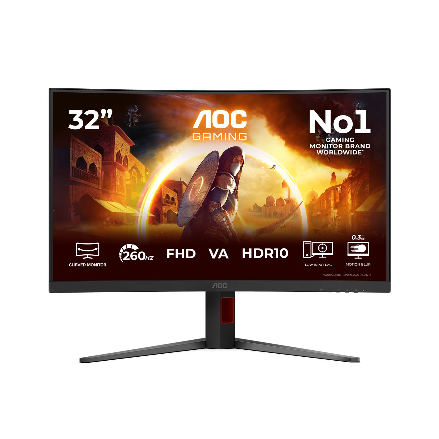 AOC G4 C32G4Z 31.5" Full HD VA 260Hz Curved Monitor