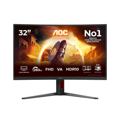AOC G4 C32G4Z 31.5" Full HD VA 260Hz Curved Monitor